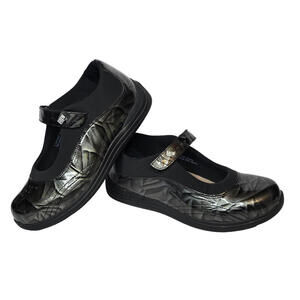 DREW ROSE SILVER MARBLE WOMEN'S MARY JANE DIABETIC COMFORT SHOE SZ8WW NEW NO BOX